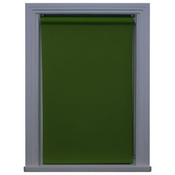 Bloc Made to Measure Fabric Changer Blackout Roller Blind Gentle Green